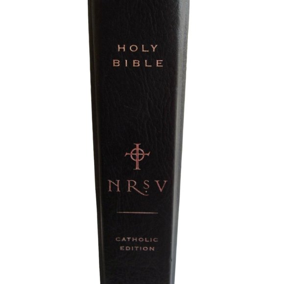 NRSV Holy Bible Catholic Edition Anglicized Text 2007 Harper Leather Touch HC - Picture 3 of 10